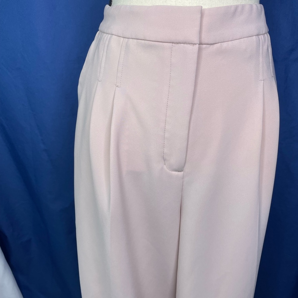 Express High-Waisted Pink Tailored pants Trousers with Pleats size 12S